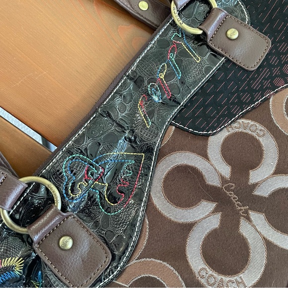 Patchwork Shoulder Bag - Picture 6 of 10